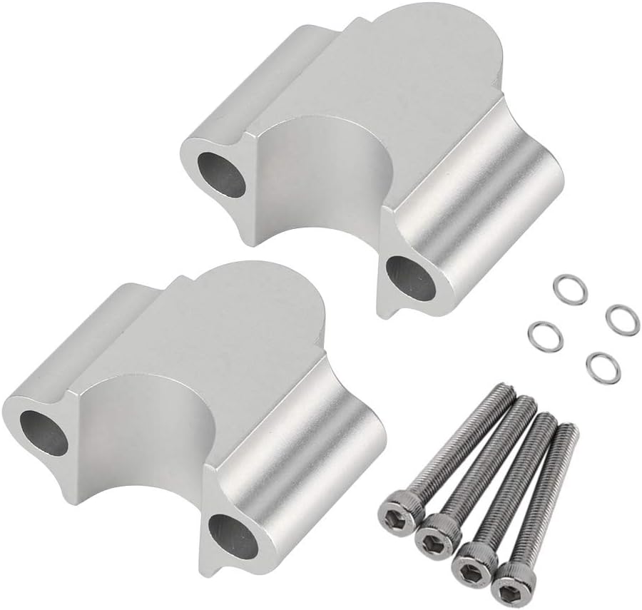 lenkererhöhung 22mm,lenker riser hornet,Motorrad Lenker Riser, 7/8 '' 22mm Universal Motorrad Modifi