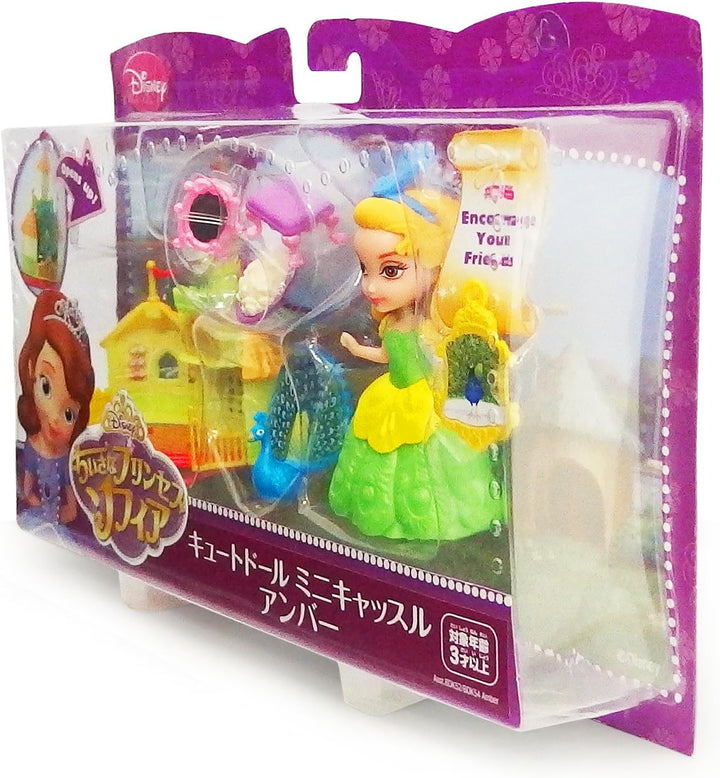 Mattel BDK54 - Disney Sofia - Prinzessin Amber &amp; Praline, der Pfau Spielset