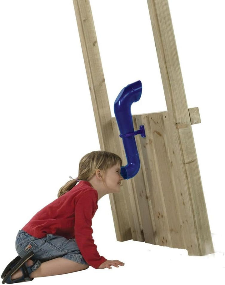 Kinder-Periskop Teleskop 42 x 10 x 17cm mit eingebauten Spiegeln, BLAU von Gartenwelt Riegelsberger