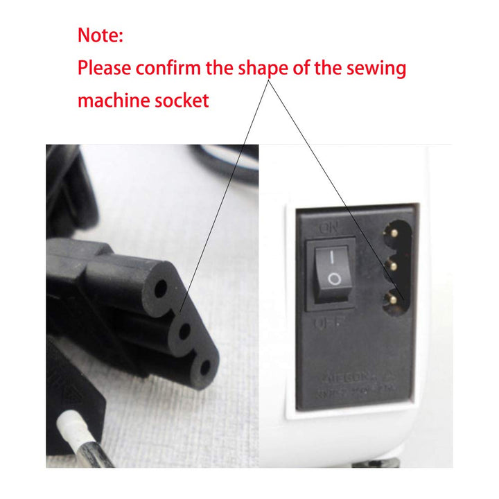 Yinong Nähmaschine Fusspedal Controller,Universal Home Nähmaschine Fussschalter Pedal Variable Speed