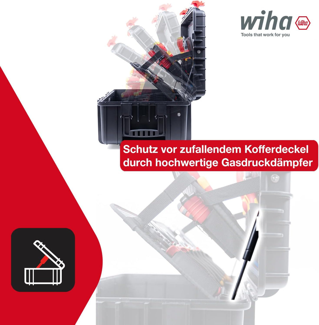 Wiha Werkzeug Set Elektriker Competence XXL II (42069), gemischt 115-tlg. in Koffer