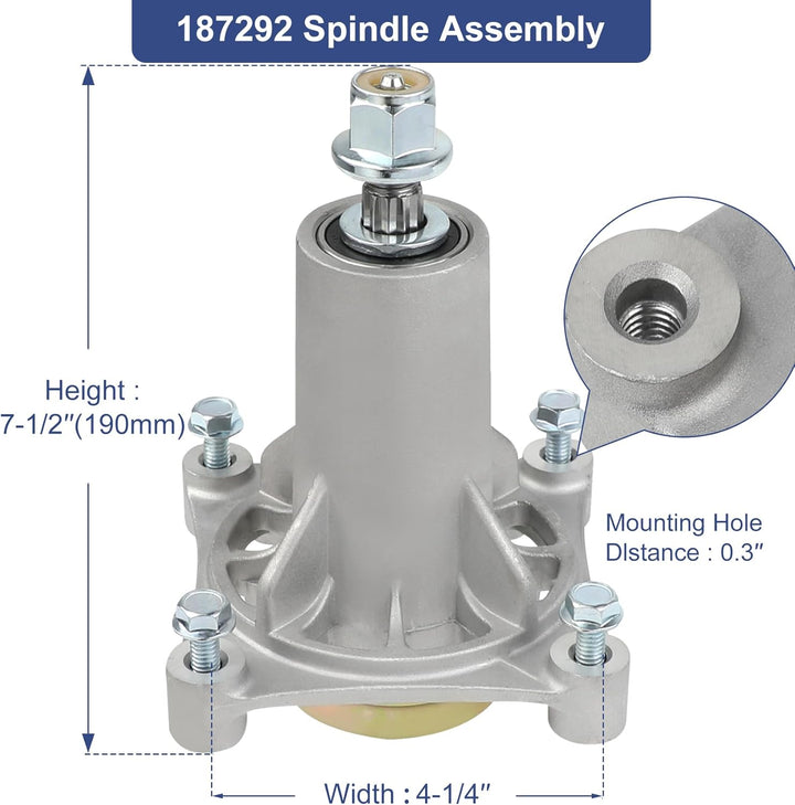 187292 192870 532187281 532187292 567253301 587819701 587125401 Husqvarna yth22v46 yth24v48 Spindel