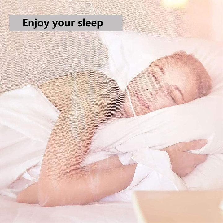 Moskitonetz Bett,Himmelbett vorhänge für Doppelbett Einzelbett, Moskitonetz Reise,Grosses Betthimmel