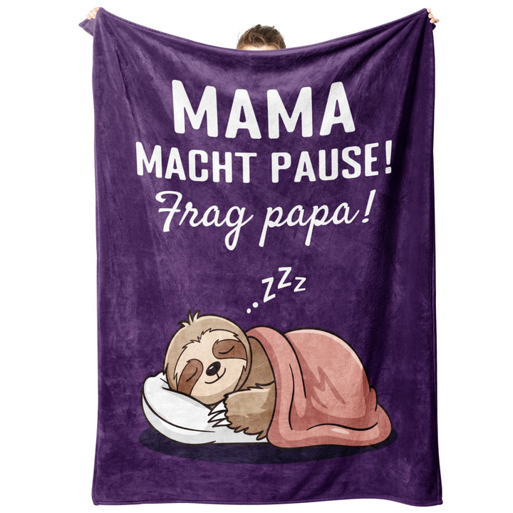 Geschenke für Mama zu Weihnachten, Mama Geschenk Weihnachten und Geburtstag – Kuscheldecke, Mutter G