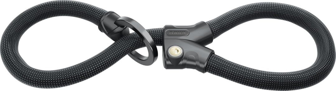 ABUS Kettenschloss Infinity Loop 1806 - flexibles Fahrradschloss mit 2 längenverstellbaren Schlaufen