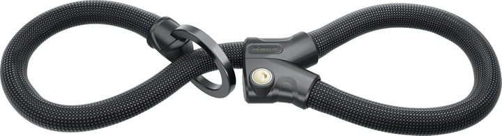 ABUS Kettenschloss Infinity Loop 1806 - flexibles Fahrradschloss mit 2 längenverstellbaren Schlaufen