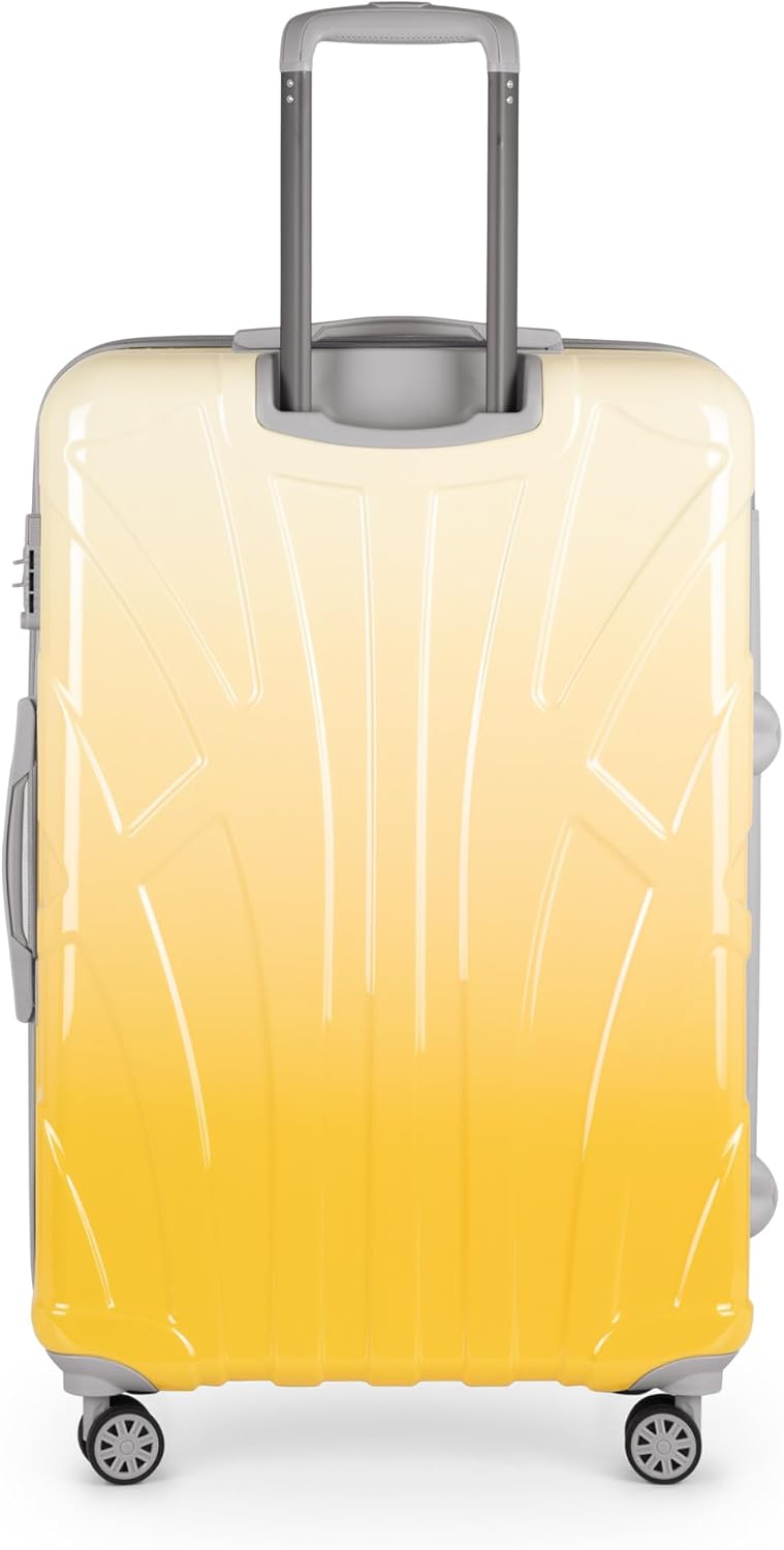 suitline - 3er Koffer-Set, TSA, S M & L Safari Sunrise S-8801M-SAS Safari Sunrise SET, Safari Sunris