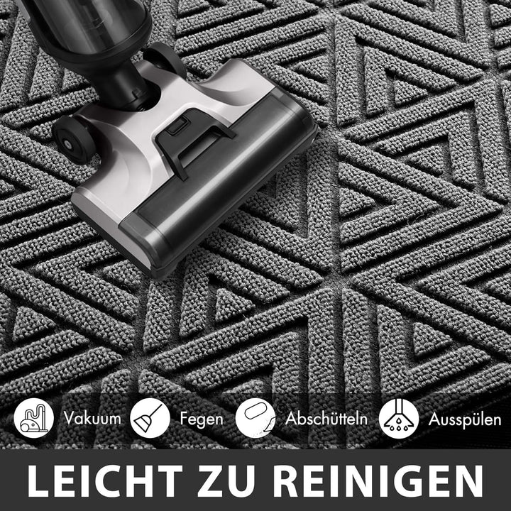 Yimobra Fussmatte für den Aussenbereich, strapazierfähige und langlebige Eingangsmatte für den Ausse