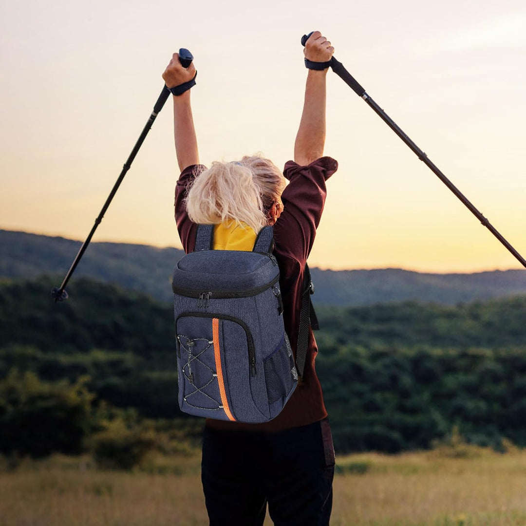 Kühltasche 28 L, Kühlrucksack, Grosser Kühlrucksack Gross, Kühltasche Faltbar Geeignet für Reisen, S