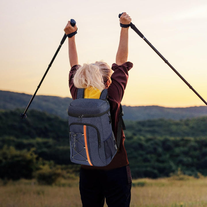 Kühltasche 28 L, Kühlrucksack, Grosser Kühlrucksack Gross, Kühltasche Faltbar Geeignet für Reisen, S