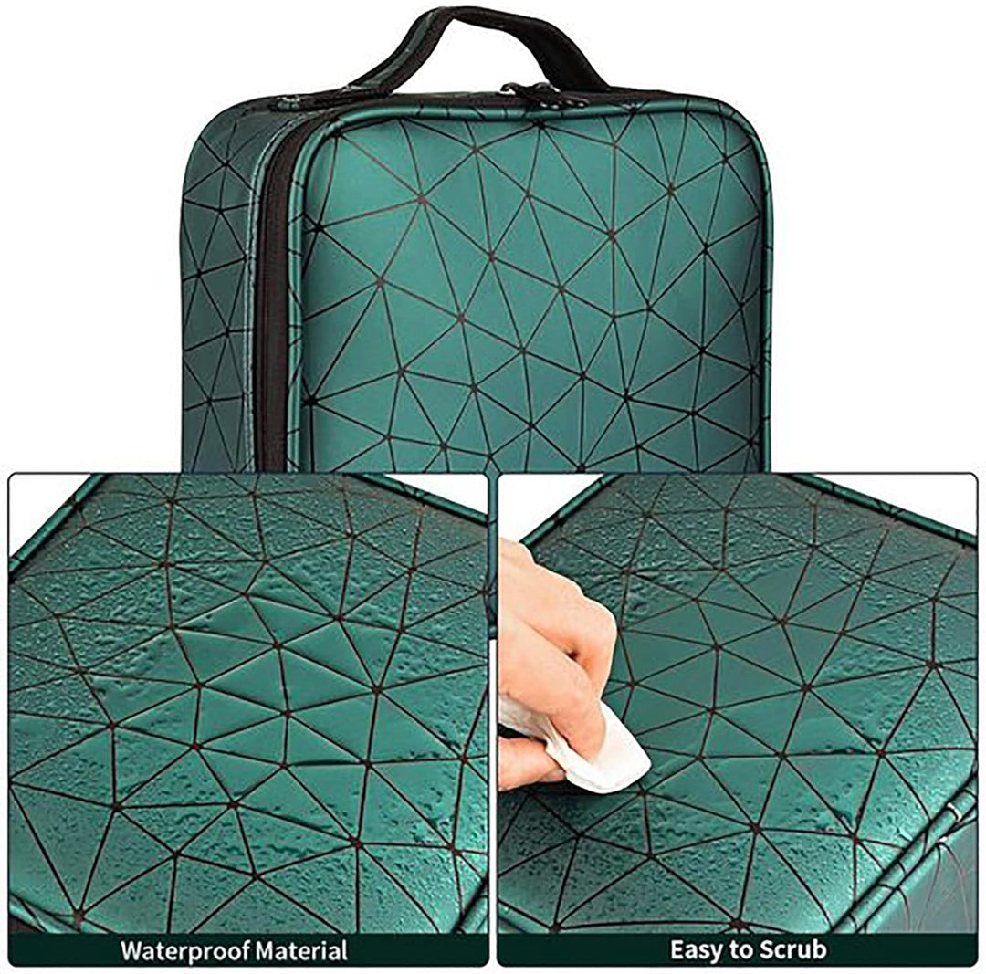 TANTOMI Kosmetiktasche Damen Portable Kosmetikkoffer Damen, Professionelle Make up Tasche Schminktas