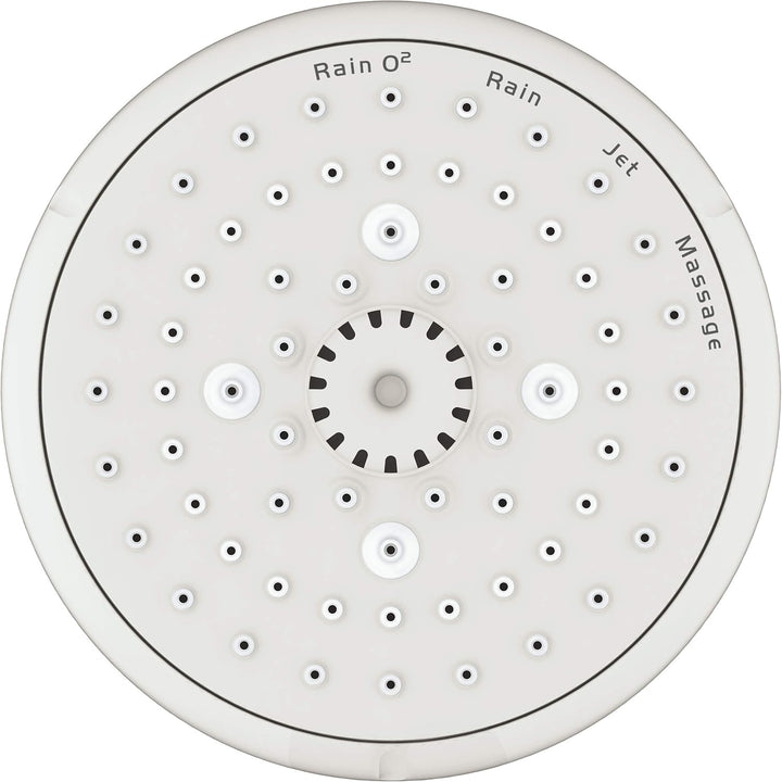 Grohe Tempesta 100, Kopfbrause, 4 Strahlarten, Chrom, 27606001