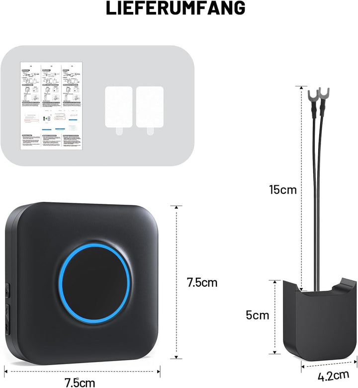BITIWEND Funksignal Weiterleitung, Speziell für Blink Videotürklingel 1st & 2nd Gen, Funk Erweiterun