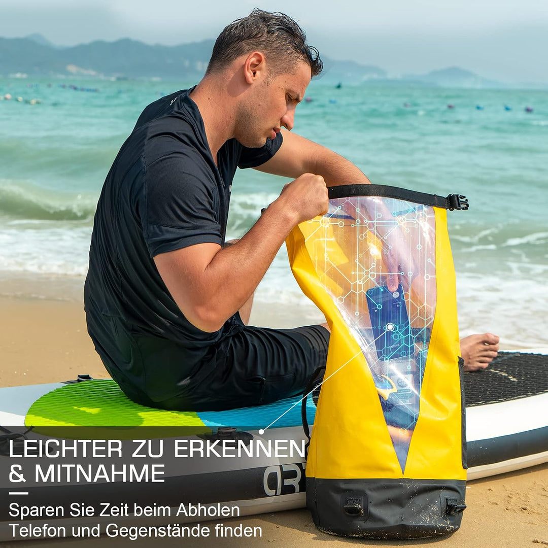 Blackace arteesol Wasserdichter Rucksack - Dry Bag 20L 30L 40L 45L Wasserfester Rucksack Seesack Was