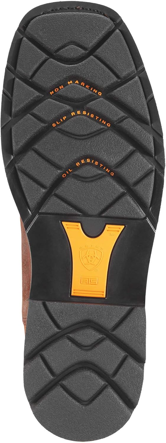 ARIAT - Herren Sierra Western Arbeitsschuhe, 40 M EU 39 EU Weit Aged Bark, 39 EU Weit Aged Bark