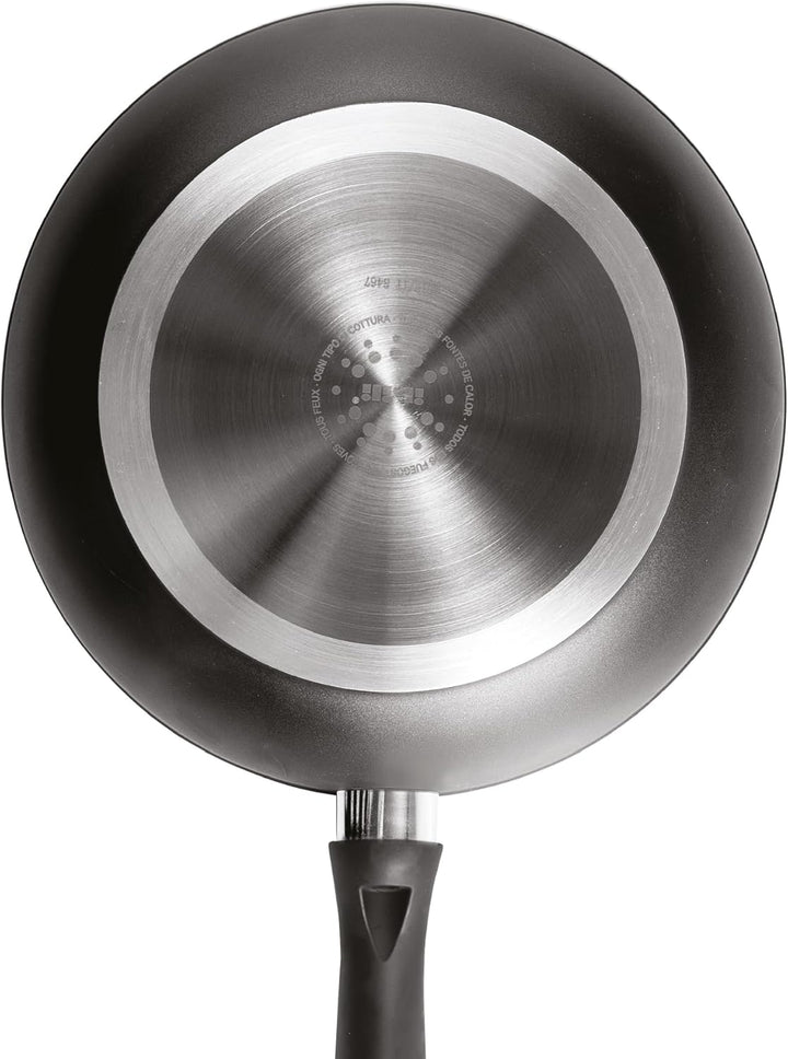 IBILI 400528N WOK NEW INDUPLUS 28 CM, Stainless Steel