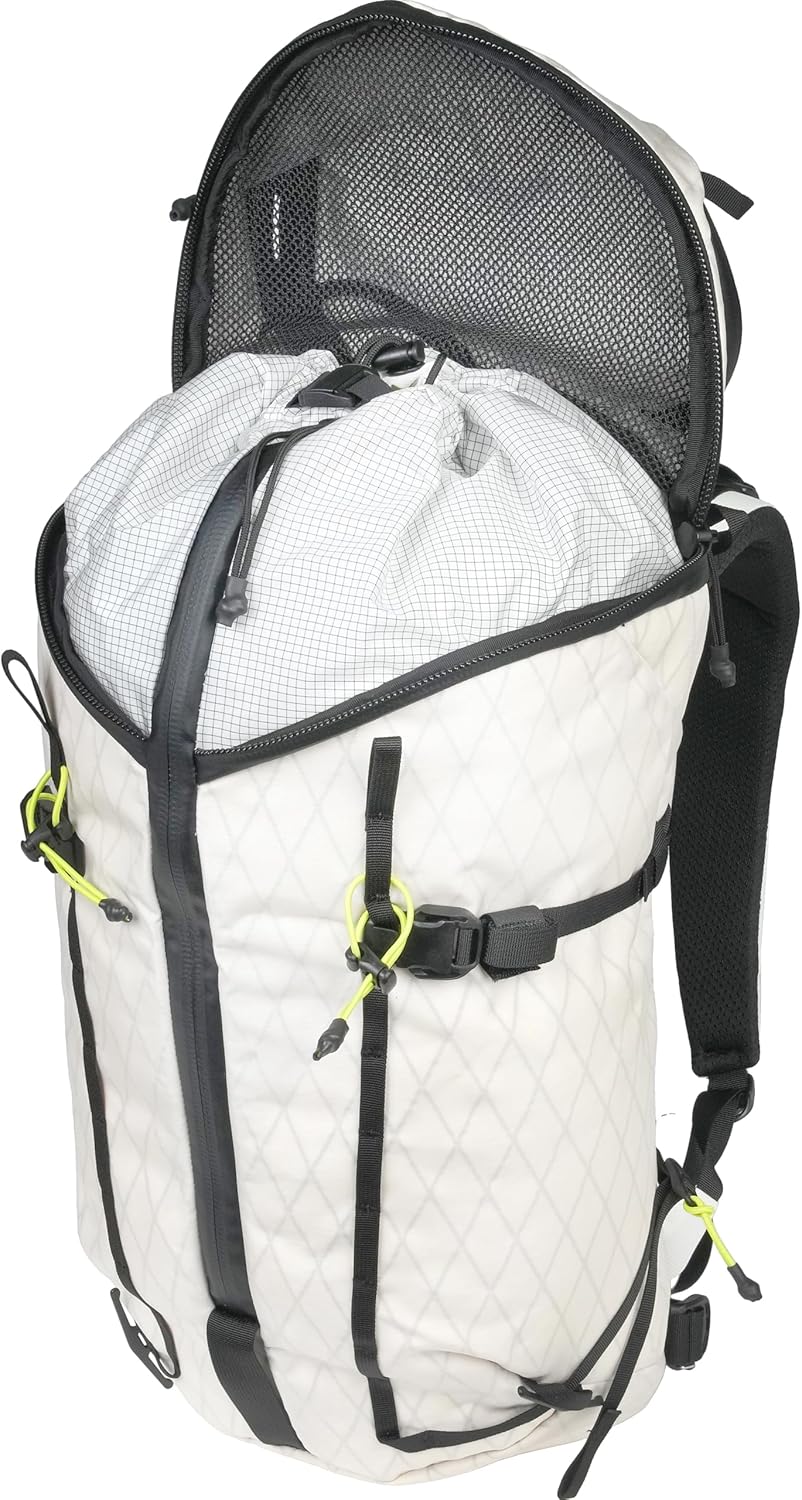 Mystery Ranch Unisex Scree 22-Black-OS Einheitsgrösse Weiss/Limeade, Einheitsgrösse Weiss/Limeade
