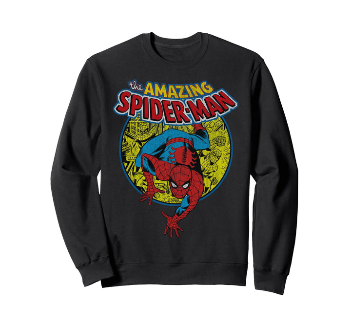 Marvel Amazing Spider-Man Vintage Comic Sweatshirt