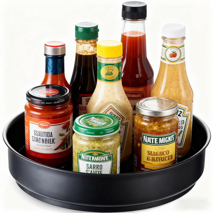 Rotating Spice Rack for Kitchen, Kitchen Spice Rack, Rotating Spice Rack for Storing Spices and Jars