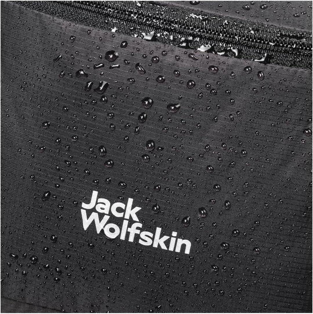 Jack Wolfskin Unisex – Erwachsene Morobbia Lenkertasche, Flash Black, Einheitsgrosse