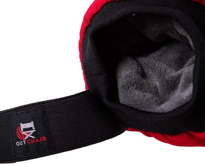 Handwärmer Muff In Unisex Winter Handschuh USB Akku Beheizbar Beheizt red