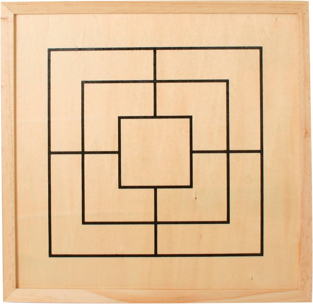 Bartl 101801 Spielesammlung gross mit 9 verschiedenen Gesellschaftsspielen aus Holz