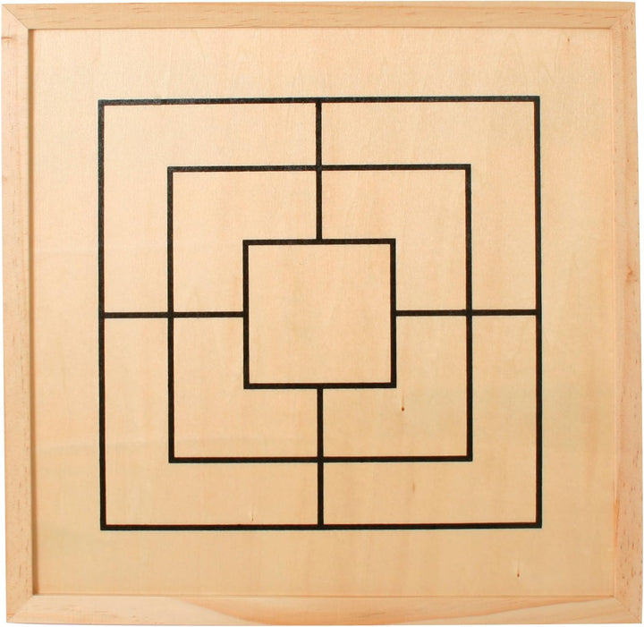 Bartl 101801 Spielesammlung gross mit 9 verschiedenen Gesellschaftsspielen aus Holz