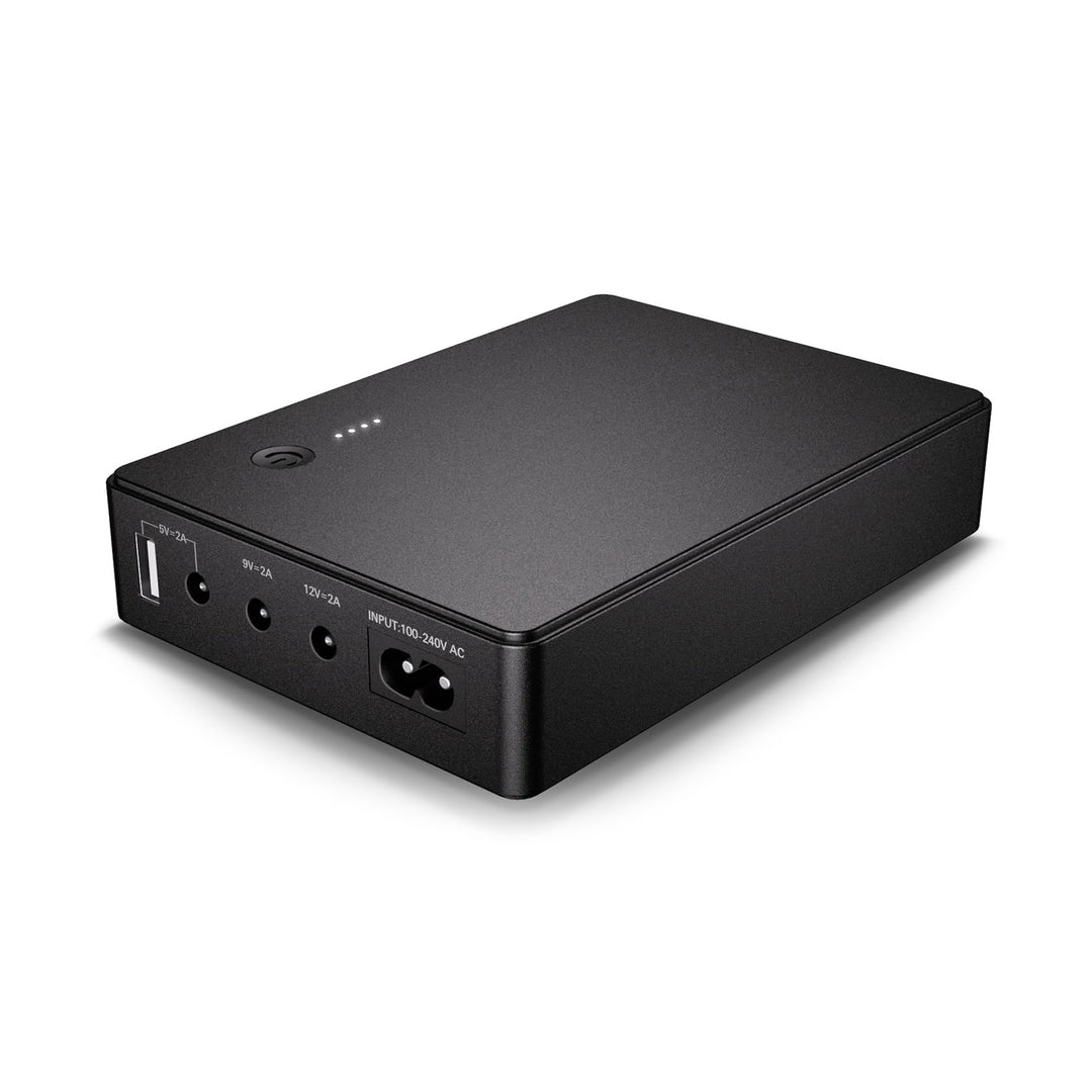 Mini UPS Unterbrechungsfreie Stromversorgung für Router, Modem, Kamera mit Eingang AC Ausgang USB 5V