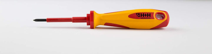 H + H Werkzeug VDE Schraubendreher Set 6tlg inkl. Spannungsprüfer VDE geprüft Made in Germany
