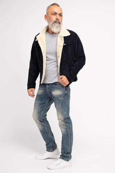 Indumentum Jeans Herren Regular Fit Hose 36W / 36L Blau - Ir500, 36W / 36L Blau - Ir500