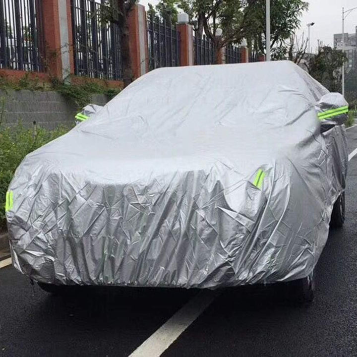 Shkalacar Autoabdeckung für den Aussenbereich, atmungsaktiv, UV-beständig, schneeabweisend, mit fest