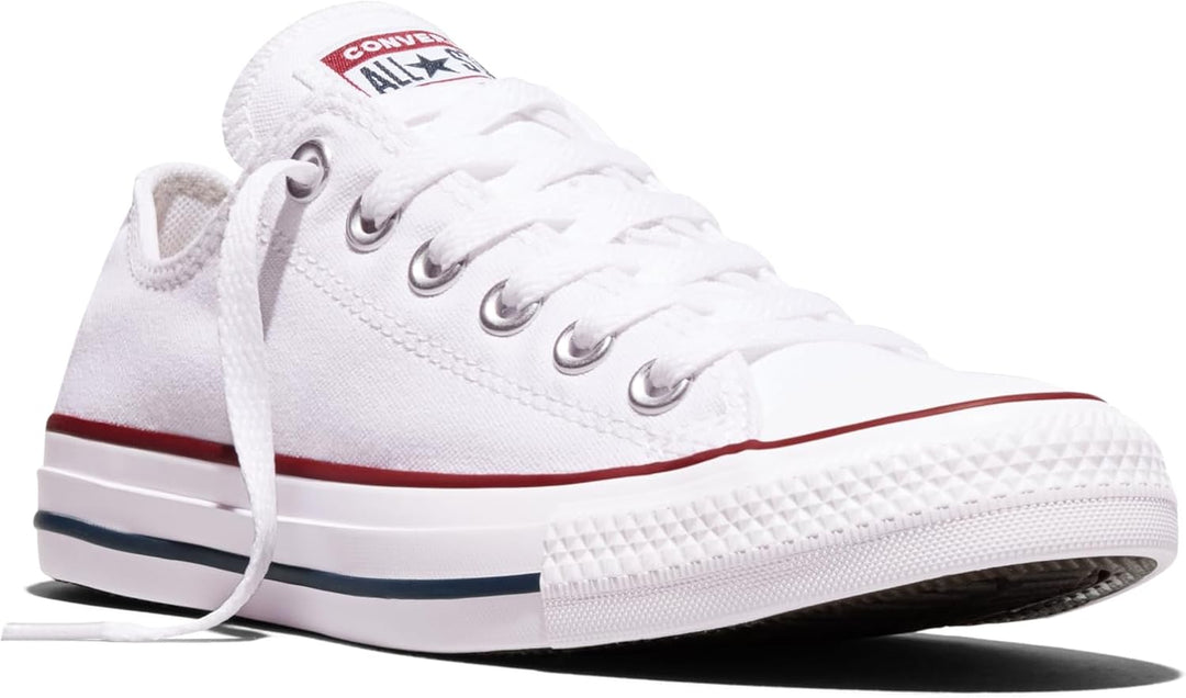 Converse Basic Chucks - All Star OX - Maroon 36 EU Weiss Optical White, 36 EU Weiß Optical Whit