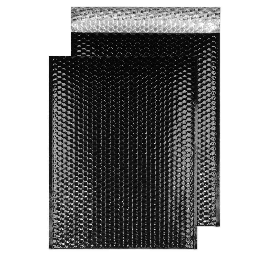 Blake Purely Packaging MBB450 Luftpolsterversandtasche Haftklebung Tief Schwarz C3 450 x 324 mm | 50