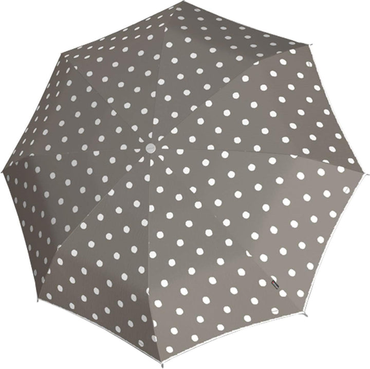 Knirps Taschenschirm T.010 Manual Dot Art – Sehr leicht – Klein und kompakt – Sturmfest – Windproof