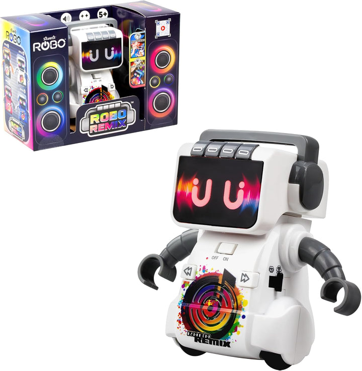 Silverlit Ycoo Roboter Remix – interaktiver Roboter mit Musik – Rhythmus & Memory-Spiele – leuchtend