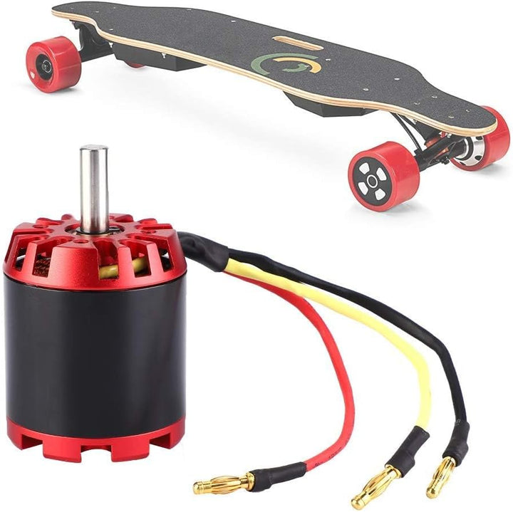 Alomejor 270KV Starke Leistung Wasserdichter sensorloser Brushless Motor für Elektro Roller Skateboa