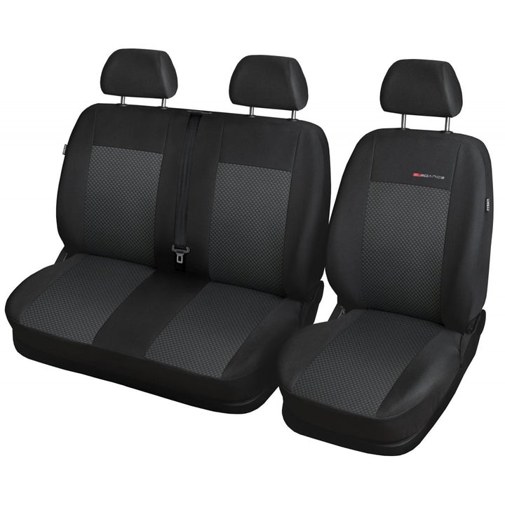 MOTOS Universal-Sitzbezüge Auto für Mercedes Sprinter Autositzbezüge mit aktivem Airbag-System, drei