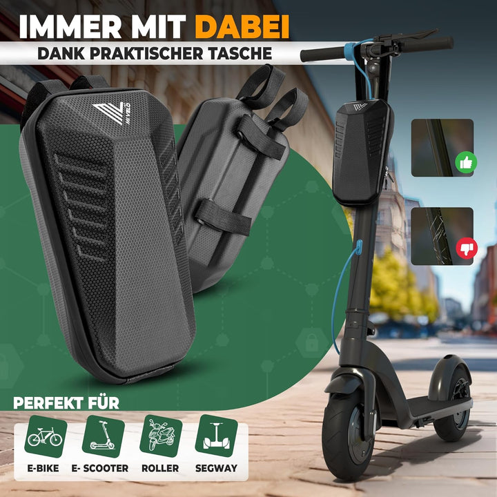 MIVELO E-Scooter Schloss extra sicher - Kettenschloss I Handschellenschloss für Elektroroller I Fahr