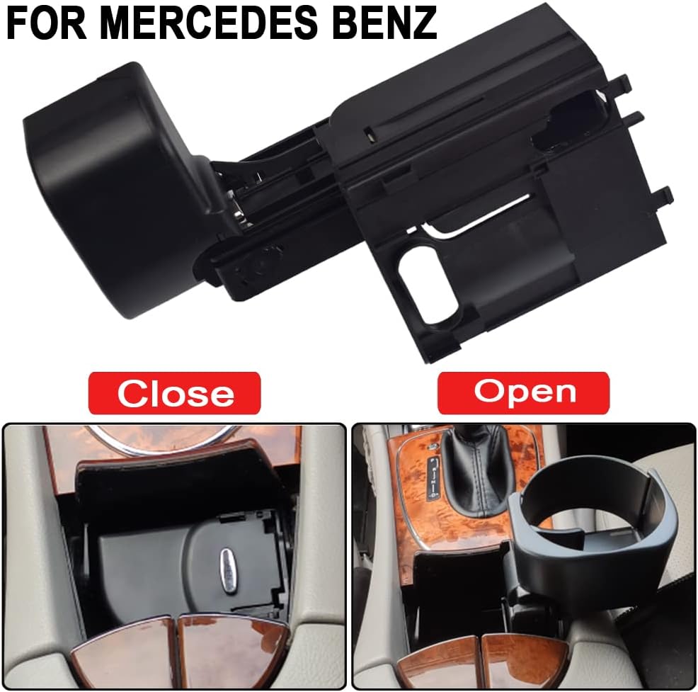 Auto-Getränkehalter für die Mittelkonsole, Getränkehalter für Mercedes Benz E-Klasse W211 S211 CLS C