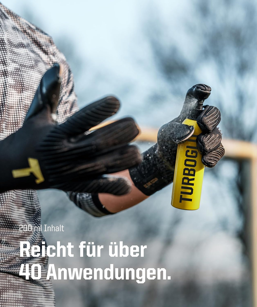 T1TAN TurboGlu Torwarthandschuh-Gripbooster 200ml - Perfekter Grip auf Knopfdruck