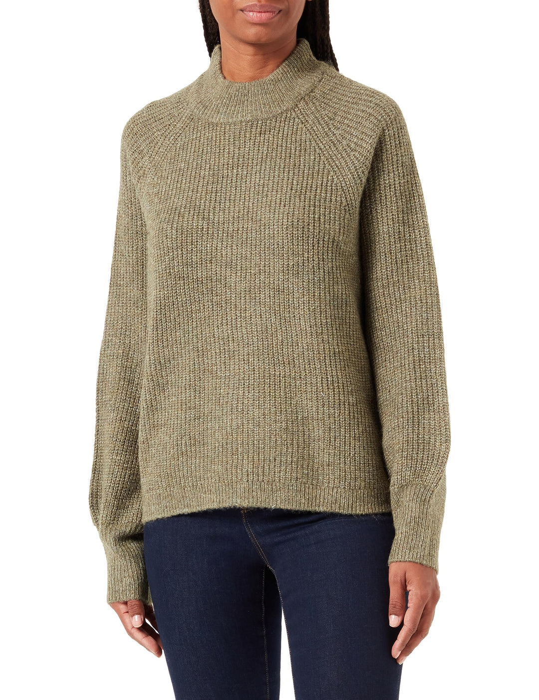 PIECES Female Strickpullover PCNATALEE M Deep Lichen Green, M Deep Lichen Green
