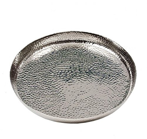 SILBERKANNE Tablett rund 46 cm Aluminium in Top verarbeitung