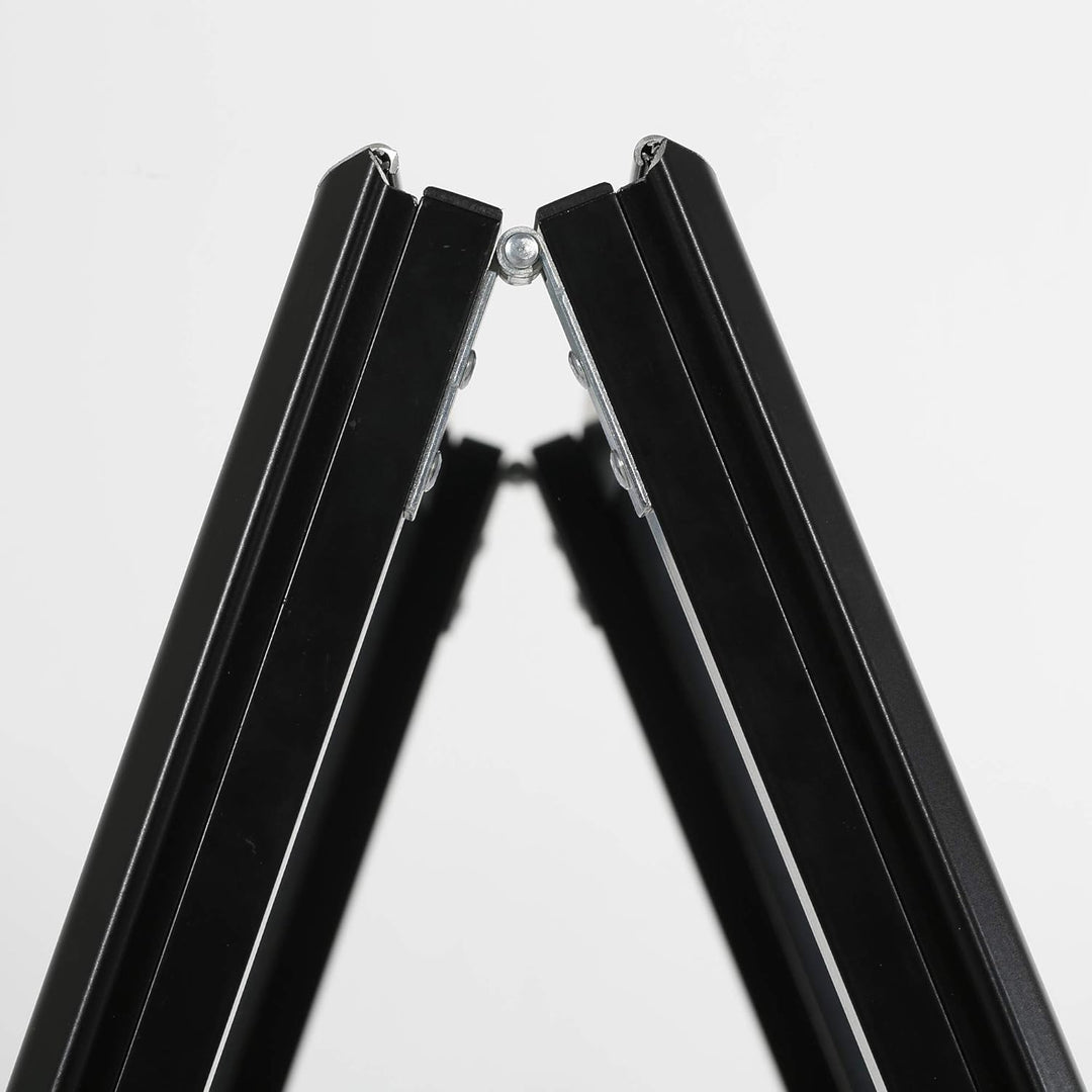 DISPLAY SALES Kundenstopper DIN A1 | Gehweg Aufsteller mit 32mm Profil in schwarz | Preisschilder Au
