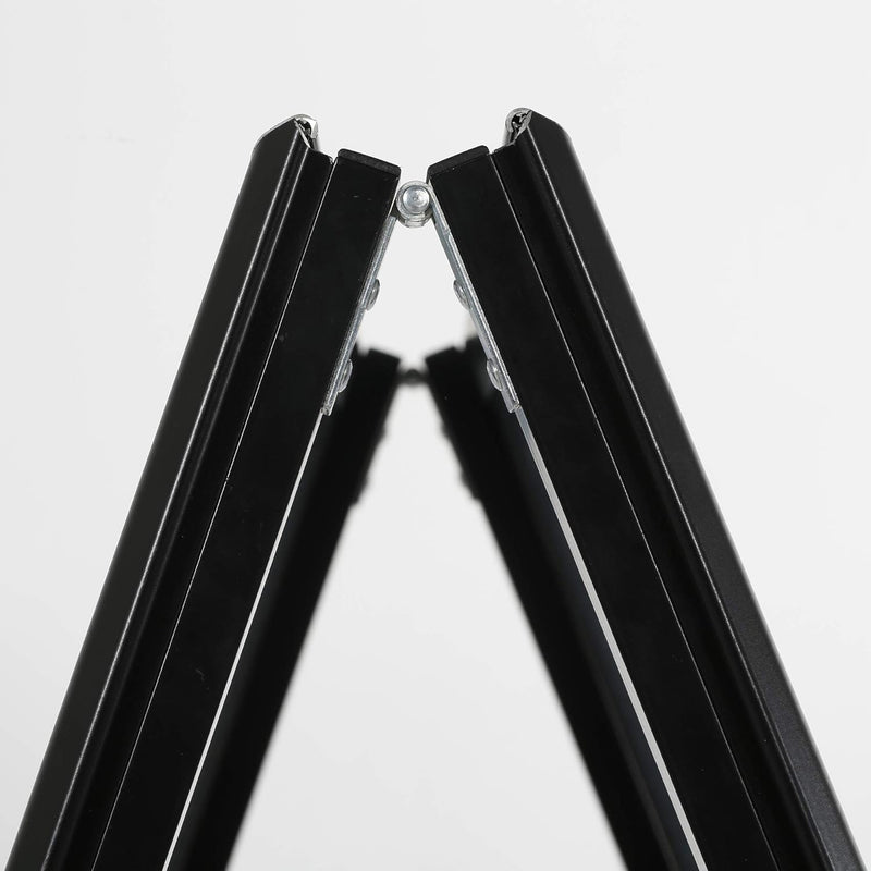 DISPLAY SALES Kundenstopper DIN A1 | Gehweg Aufsteller mit 32mm Profil in schwarz | Preisschilder Au