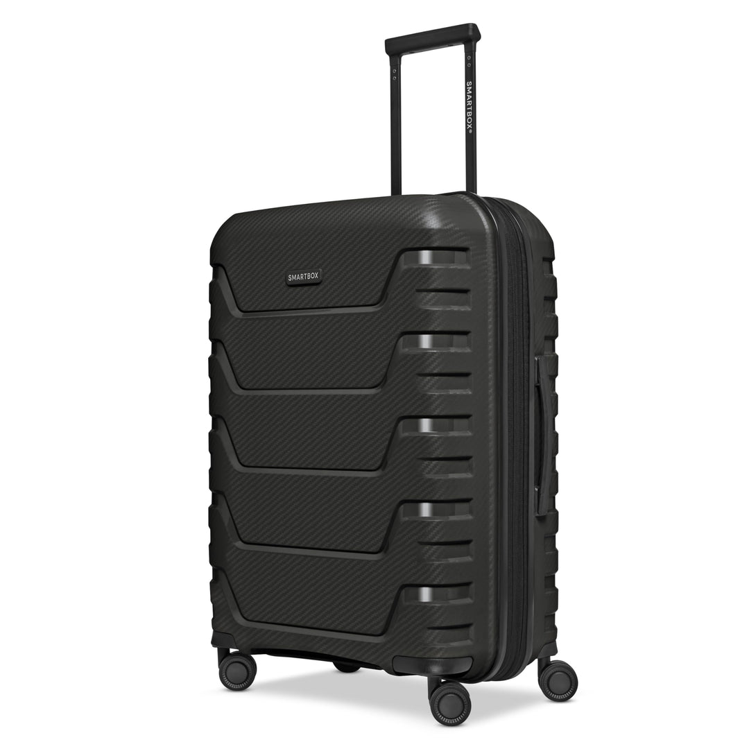 Smartbox Koffer M Erweiterbar 66 cm, 71–80L Reisekoffer Check-in, Hartschalen Trolley leicht 3,8 kg