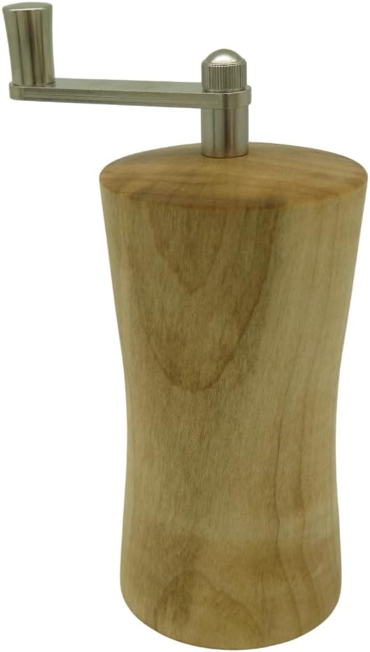 Holz Muskatmühlen Unikate handgemacht aus Edelhölzern | handgedrechselt | kleine Ausführung | manuel