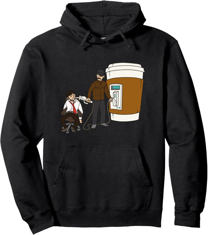 Kaffee ist mein lustiges Benzin-Gastank-geschenk des Benzins Pullover Hoodie