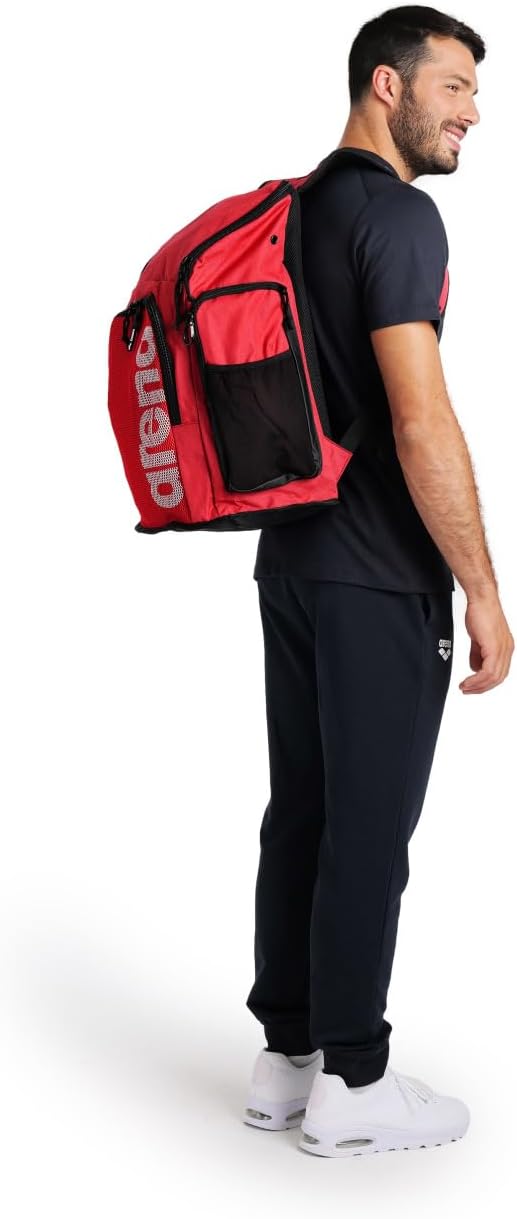 Arena Team Backpack 45 Grosser Sportlicher Rucksack, Reise-, Sport-, Schwimm- und Freizeitrucksack,