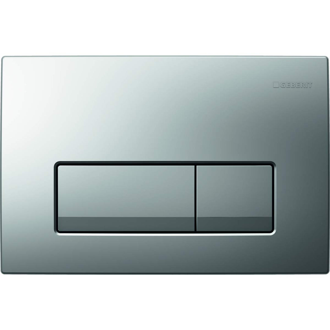 Geberit Betätigungsplatte, Chrom Matt, Delta51 Delta51 Chrom Matt, Delta51 Chrom Matt