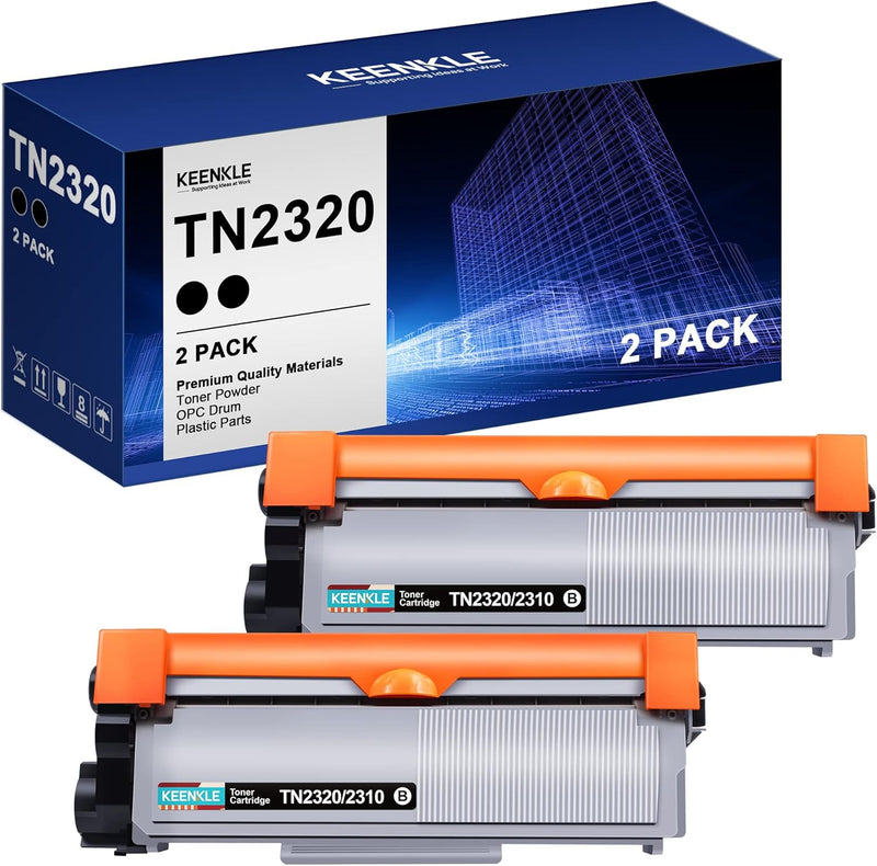 KEENKLE TN2320 TN-2320 Kompatibel für Brother TN 2320 TN-2310 TN2310 Toner für Brother MFC-L2700DW M